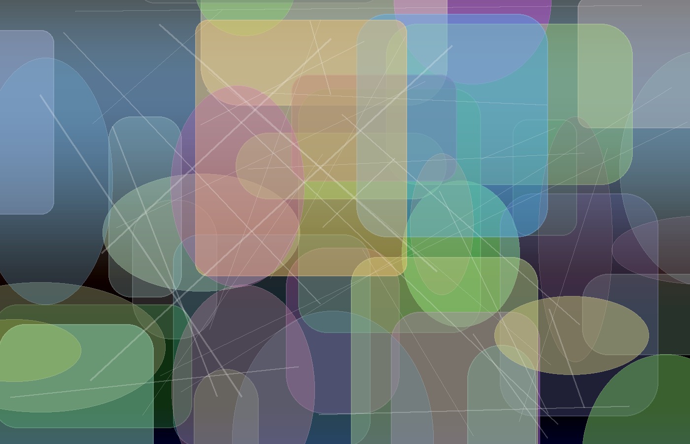 Visual astratto che rappresenta reti neurali e flussi di dati